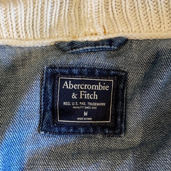 Abercrombie & Fitch denim jacket M - Picture 7 of 7